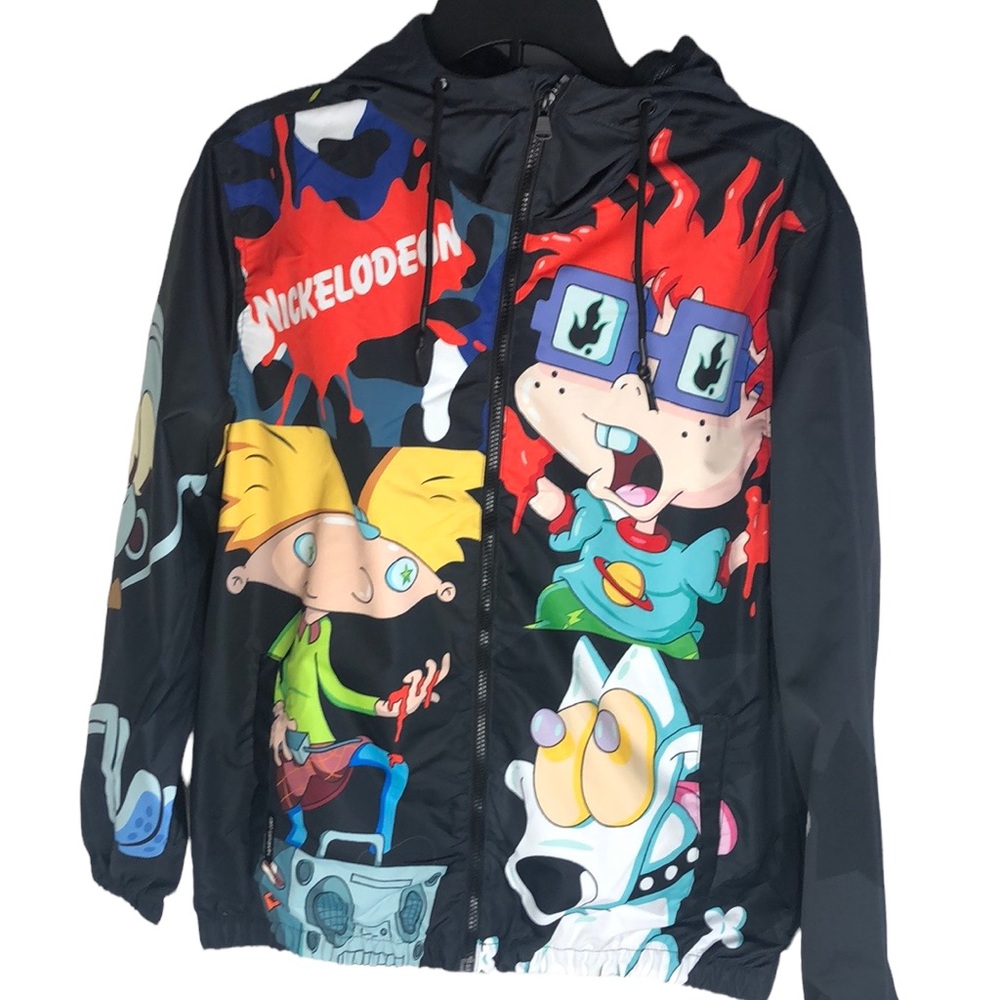 Members Only x Rugrats Windbreaker Jacket Size M
